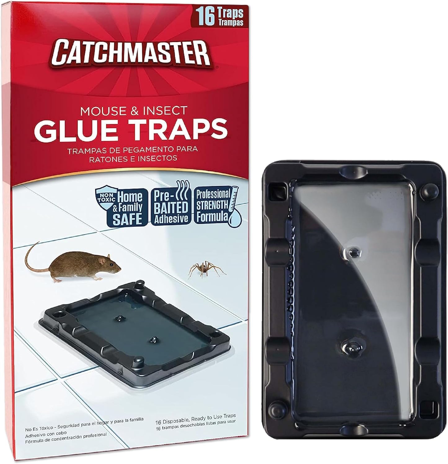 5x Mouse and Insect Glue Trap