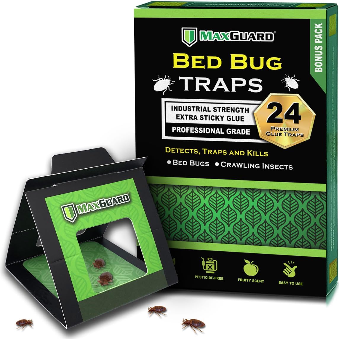 4x Sticky Bed Bug Trap